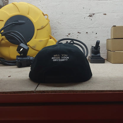 LOGOS CAP (Black W/ White)